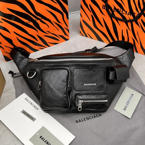 발렌시아가 SUPERBUSY 풀그레인 벨트백