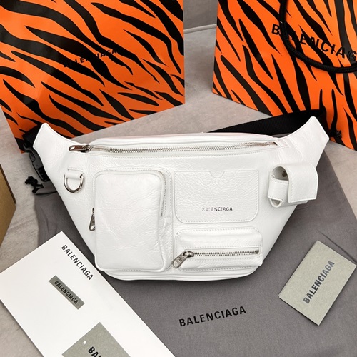 발렌시아가 SUPERBUSY 풀그레인 벨트백