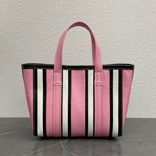 발렌시아가 바베스 스트라이프 토트백 28cm