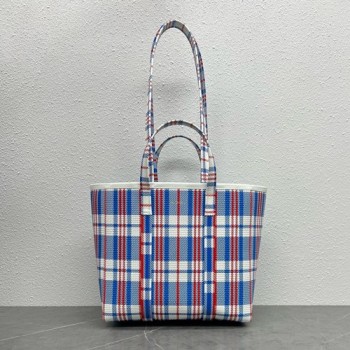 발렌시아가 바베스 스트라이프 토트백 32cm