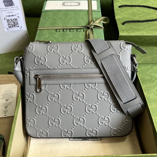 구찌 406410 GG 엠보스 래더 에덴 크로스백