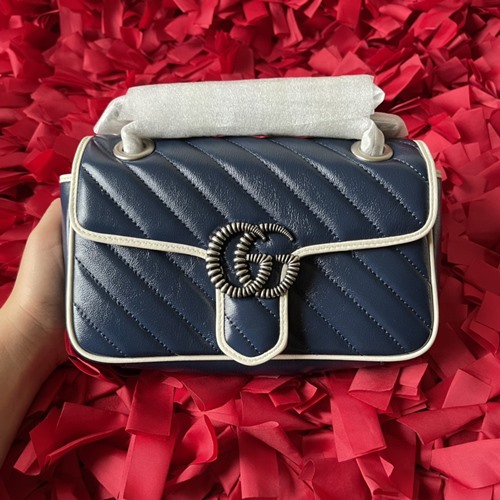 구찌 446744 마몬트 마틀라세 미니백 22cm