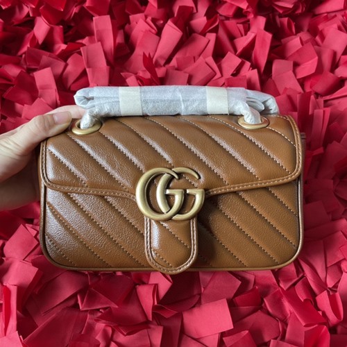 구찌 446744 마몬트 마틀라세 미니백 22cm