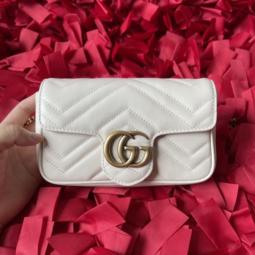 구찌 476433 마몬트 마틀라세 슈퍼 미니백 16.5cm