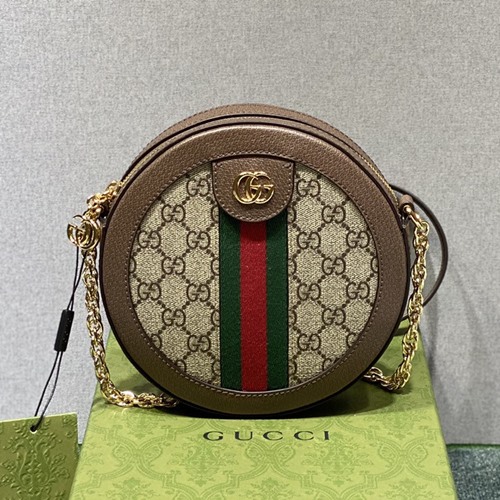 구찌 550618 오피디아 미니 GG 라운드 템버린백