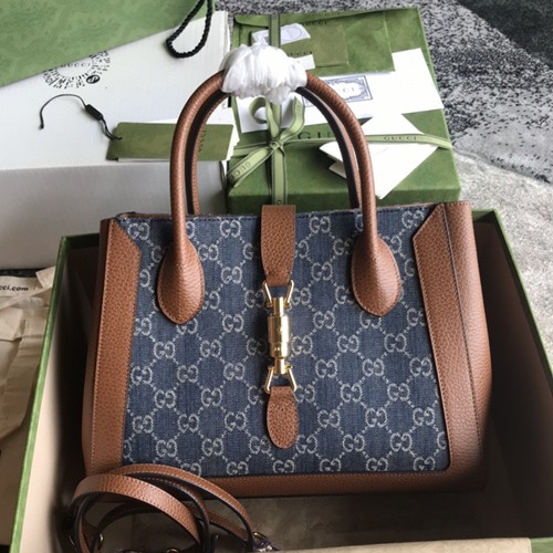 구찌 649016 재키 1961 미디움 토트백