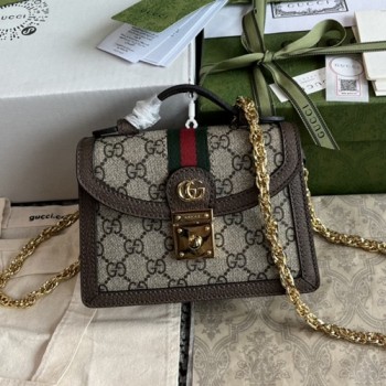 구찌 696180 오피디아 GG 수프림 미니 숄더백