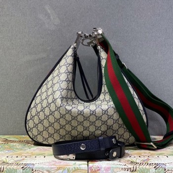 구찌 702823 GG 수프림 아따슈 라지 숄더백