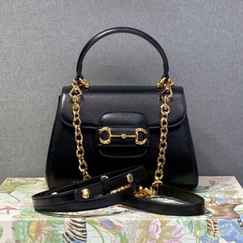 구찌 703848 1955 미니 탑핸들백