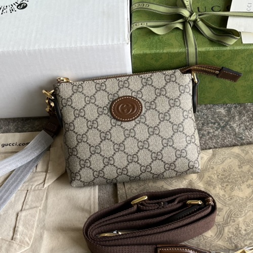 구찌 723306 인터로킹 G 메신저백