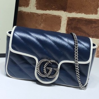 구찌 GG 마몬트 수퍼 미니 체인백 16.5cm