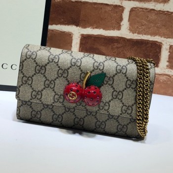구찌 GG 수프림 미니 체인백