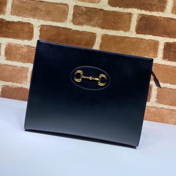 구찌 GG 수프림 홀스빗 클러치백