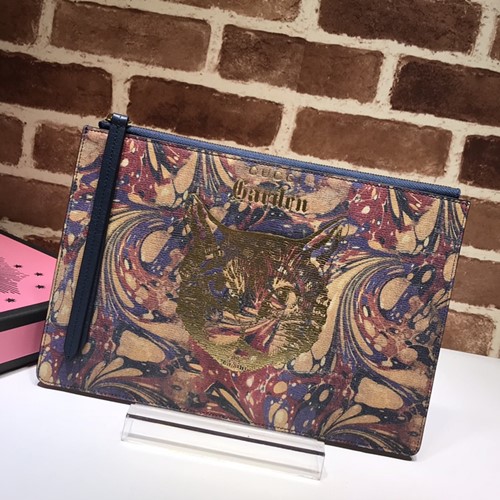 구찌 가든 앵그리캣 클러치백