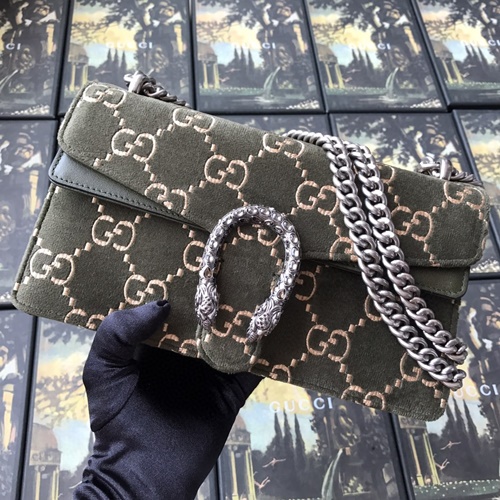 구찌 디오니소스 벨벳 체인 숄더백