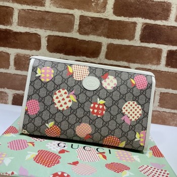 구찌 레뽐므 GG 애플 클러치백