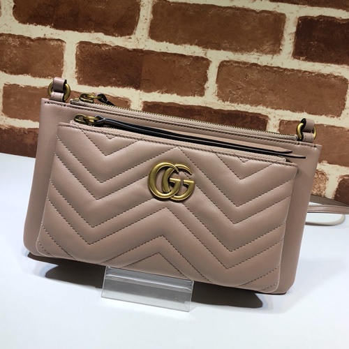 구찌 마몬트 마틀라세 클러치 겸 크로스백