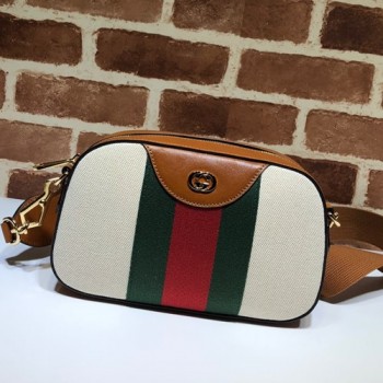 구찌 빈티지 캔버스 숄더백