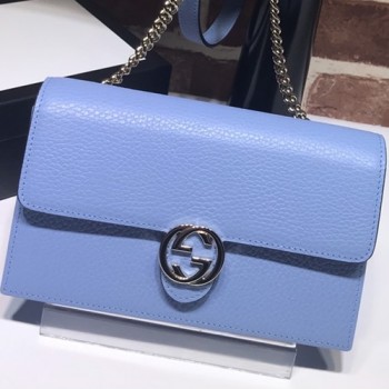 구찌 인터로킹 미니 체인백