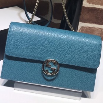 구찌 인터로킹 미니 체인백