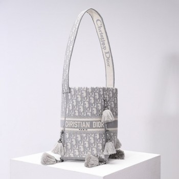 디올 D-버블 버킷백