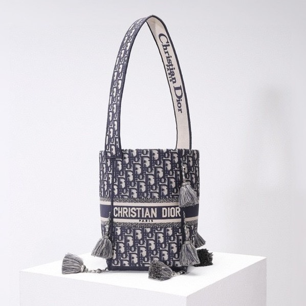 디올 D-버블 버킷백