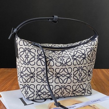 로에베 아나그램 자카드 CUBI 큐비백 21cm