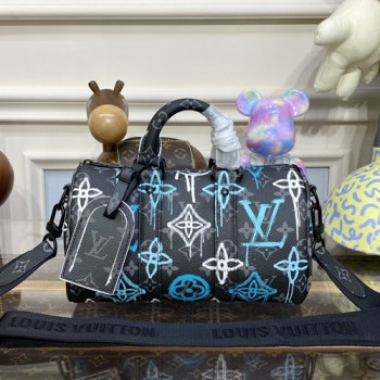 루이비통 LV 그래피티 키폴 반둘리에 25