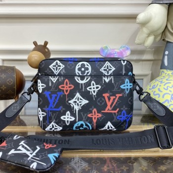 루이비통 LV 그래피티 트리오 메신저