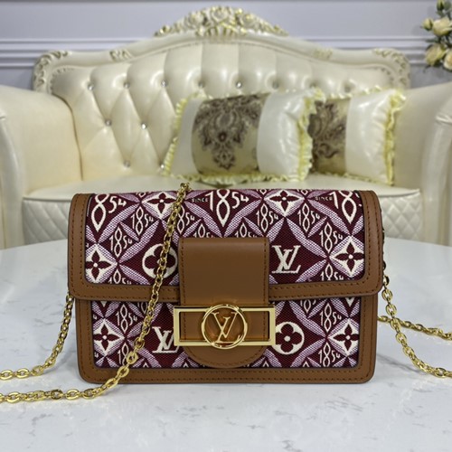 루이비통 SINCE 1854 도핀 체인 월릿 크로스백