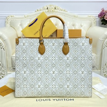 루이비통 Since 1854 자카드 텍스타일 온더고 GM