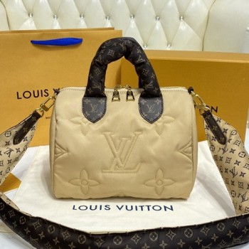 루이비통 나일론 패딩 스피디 반둘리에 25cm