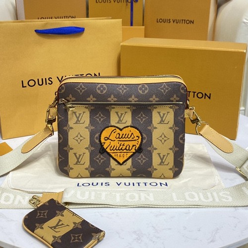 루이비통 니고 2 메이드 트리오 메신저백