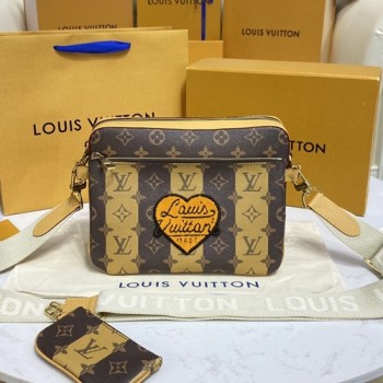 루이비통 니고 2 메이드 트리오 메신저백