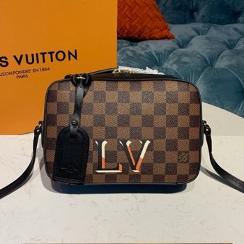 루이비통 다미에 산타모니카 숄더백