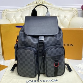 루이비통 다미에 캔버스 유틸리티 백팩