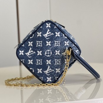 루이비통 데님 스퀘어백