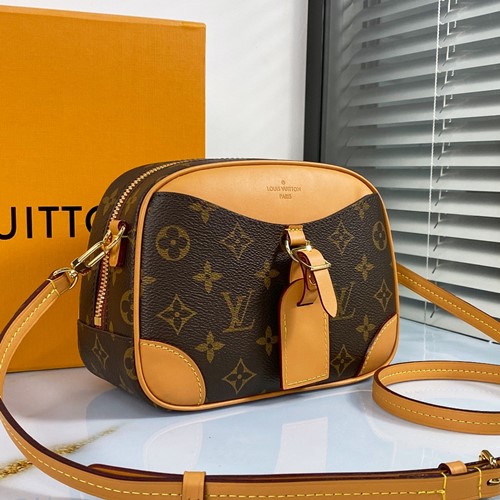 루이비통 모노그램 도빌 미니 러기지백