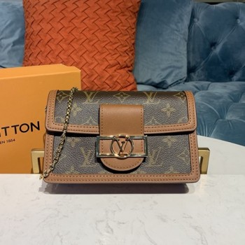 루이비통 모노그램 도핀 체인 월릿