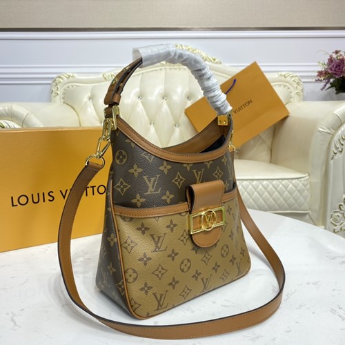 루이비통 모노그램 리버스 호보 도핀백 PM