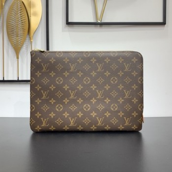 루이비통 모노그램 에띠 보야지 클러치백 GM