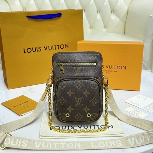 루이비통 모노그램 유틸리티 폰 포켓 크로스바디백