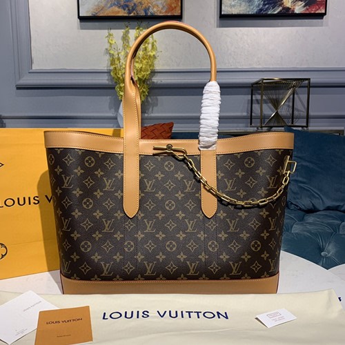 루이비통 모노그램 카바스 보야지 쇼퍼 토드백