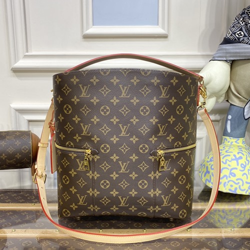 루이비통 모노그램 캔버스 멜리 호보 숄더백