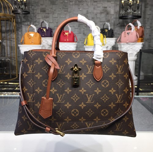 루이비통 모노그램 플라워 토드백