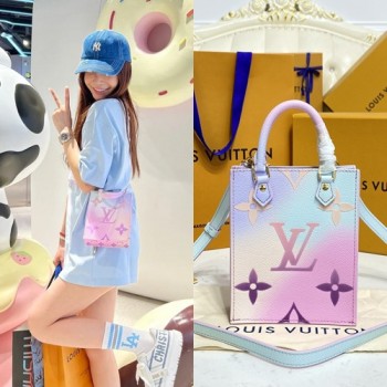 루이비통 쁘띠 삭 플라 미니 토드백