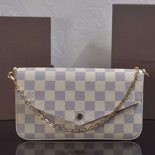 루이비통 아주르 펠리시 체인백