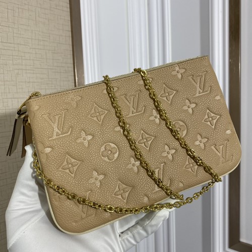 루이비통 포쉐트 더블 집 미니백