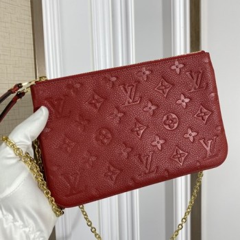 루이비통 포쉐트 더블 집 미니백