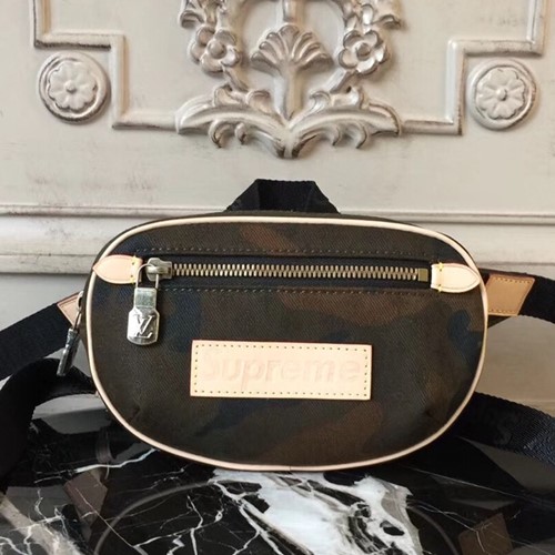 루이비통×슈프림 범백 힙색